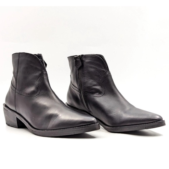 Vintage Foundry Black Booties - Picture 2 of 5